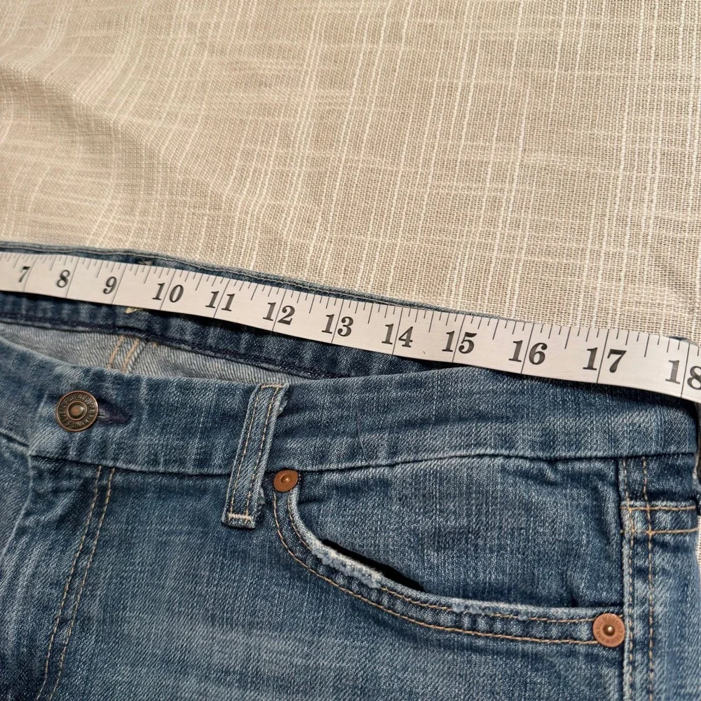 7 For All Mankind A Pocket Bootcut Jeans Medium Wash Blue Size 33 U130055U-055U